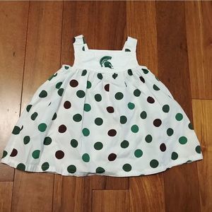 Proedge Michigan State University Polka‎ Dot Dress